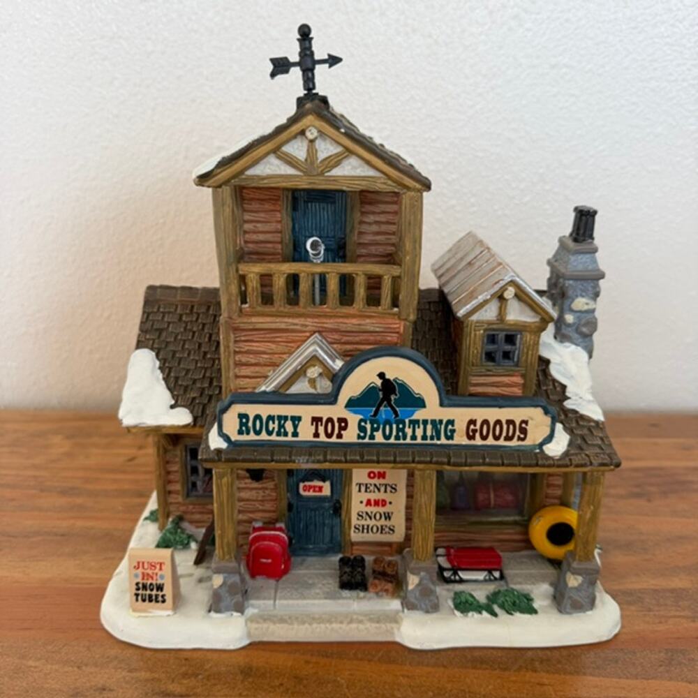 Lemax Vail Village Rocky Top Sporting Goods 2014 #45695